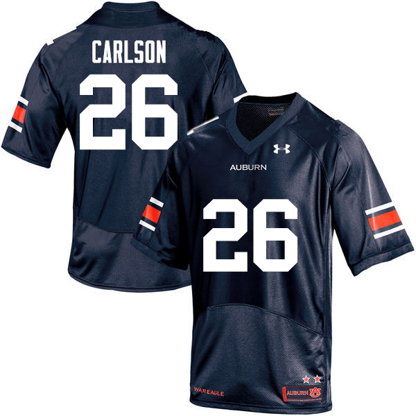 Men Auburn Tigers #26 Anders Carlson College Football Jerseys-Navy - Click Image to Close